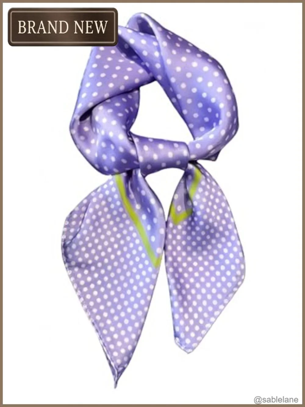 Luxury Floral Satin Head Scarf Square Lightweight Neck Scarf
